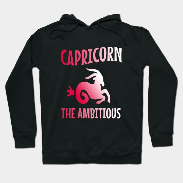 Capricorn the ambitious Hoodie by cypryanus